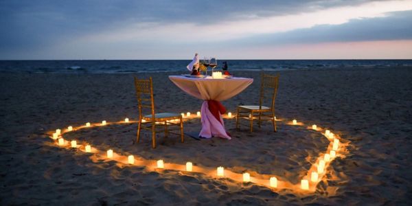 Romantikus tengerparti piknik és fotózás - Image 2